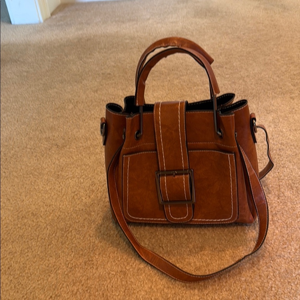 Elegant Brown Handbag